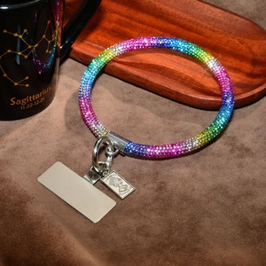 Европейский американский модный брелок со стразами для телефона, ремешок 8,5 см, длина, производитель Шанхая, оптовая продажа, Заводская цепочка - Product Image 5