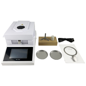 Getreidefeuchtigkeits-<span class=keywords><strong>Tester</strong></span> 0,001 g Medizinischer Lebensmittel-Halogenlicht-Labor soliden Feuchtigkeits-Analysator