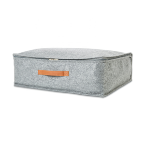 Organizer Storage Shoes Fabric House Organizer Zipperd Underbed Bag Felt Underbed Storage Bag Trunk Box Organizer For Shoes Clothes