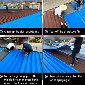 เทปกาวฉนวนกันความร้อนสำหรับการรั่วไหลของหลังคาเหล็กสี - Product Image 4