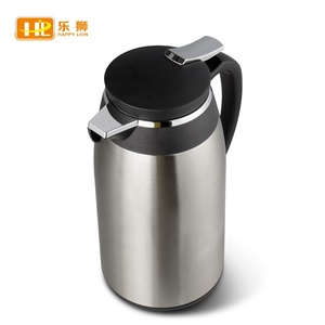 กระติกน้ำร้อน HAPPY LION สแตนเลสสุญญากาศ กระติกน้ำชา กาแฟ สำหรับ<span class=keywords><strong>ค</strong></span>รัว สีชมพูและสีขาว พร้อมไส้แก้วรุ่น KWA - Product Image 2
