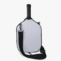 Bolsa de Neopreno Impermeable para Raqueta de Pickleball con Logotipo Personalizado Directo de Fábrica, Estilo Lateral, Funda para Tenis y Pádel, Estuche Cruzado para Hombro