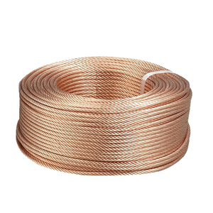 Kunbpower nhà sản xuất mặt đất dây dẫn dây đồng trần mạ thép mặt đất CCS điện bị mắc kẹt dây - Product Image 2