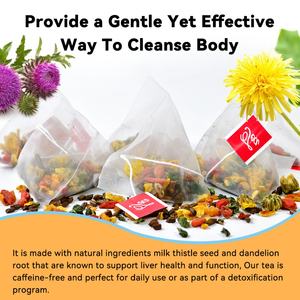 Té de Hierbas Orgánicas para la Limpieza del Hígado de 21 Días de Chinaherbs, Marca Privada, Té para el Cuidado del Hígado, Té de Hierbas y Té Inmunológico - Product Image 4
