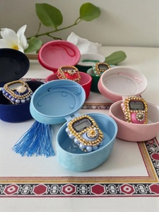 Confezione Regalo Islamica per Dhikr, Sacchetti Regalo per Ramadan ed Eid Mubarak, Scatola Regalo in Velluto per Ramadan Kareem - Product Image 3