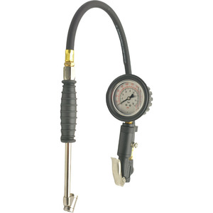 U-NAI 9604A-DL เครื่องวัดความดันยาง 0-160PSI ความแม่นยำ 2.5% ป้องกันการเสื่อมสภาพ ท่อหนาป้องกันการระเบิด เครื่องวัดแบบเข็มสำหรับรถยนต์ - Product Image 1