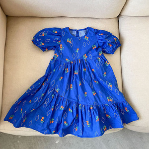 Ropa de Verano y Primavera 2022 para Niñas, Vestidos con Estampado de Frutas, Vestidos Dulces de Manga Corta, Falda para Bebés - Product Image 6