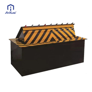 Automatic Anticrash Anti-terrorist Security Electric Lift Flip Road Blocker Hydraulic Buffer Roadblock <strong>Barrier</strong> With <strong>Spike</strong> - Product Image 2