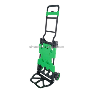 Nuevo diseño 330lbs Carro plegable 150kg Durable <span class=keywords><strong>3</strong></span> en <span class=keywords><strong>1</strong></span> Camión de mano plegable de plataforma para transportar mercancías - Product Image 1
