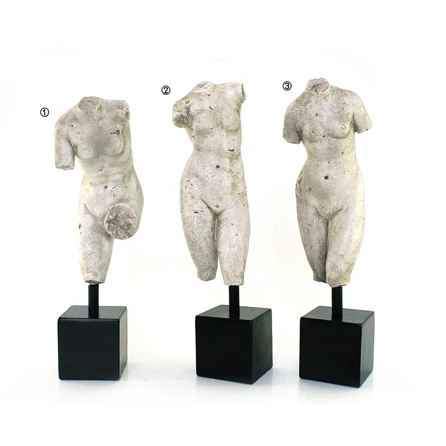 Art Drawing Sculpture resin rome woman body Mini Plaster Greek Lady Statue Resin Sketch Reference Cast Figure Model Decoration
