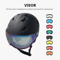 Casque de ski EASETOUR, casque de snowboard, casque de ski homologué CE pour adultes