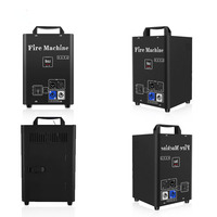 Machine à feu professionnelle HAT 250W pour DJ, équipement de spectacle, machine à feu artificielle de scène avec télécommande DMX, conforme ROHS