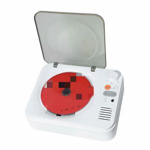 Portable Retro CD <b>Player</b> With BT Connection USB MP3 High Fidelity Sound Plastic Body For Car Home Office Gift - Product Image 6