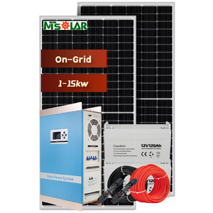 Kit Sistema di Energia <span class=keywords><strong>Solare</strong></span> Ibrido 10KW, Set Completo con MPPT 6 kW, Garanzia 5 Anni - Product Image 1