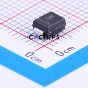 Diode S2MB SMB(DO-214AA) d'origine et neuve, diode à usage général, fournisseur de composants électroniques en gros et service BOM - Product Image 1
