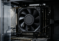 Refroidisseur de processeur à 4 caloducs, dissipateur thermique en aluminium avec ventilateur pour serveur PC industriel, processeur, fourniture directe d'usine