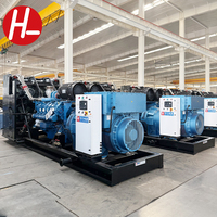 Générateur diesel à châssis ouvert 500 kW, dissipation thermique rapide, pression constante, résistant à la poussière, pour mines et carrières