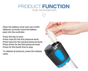 <span class=keywords><strong>Penis</strong></span> Pompası Kas Geliştirme Pompası 3 Emiş Modu Dahili Bataryalı Yetişkin Oyuncağı Elektrikli Erkek Geliştirme Otomatik Vakum Pompası - Product Image 3