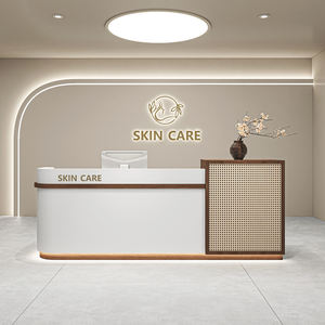 Moderno Silencioso Sólido Ecológico Oficina Recepción Escritorio Tienda de ropa Bar Mesa <span class=keywords><strong>Casa</strong></span> de té Centro DE SALUD Salón de belleza Cajero - Product Image 2