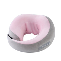 Oreiller de massage électrique multifonction en forme de U avec 3 vitesses et contrôle de la synchronisation Support de cou portable pour la voiture et la maison