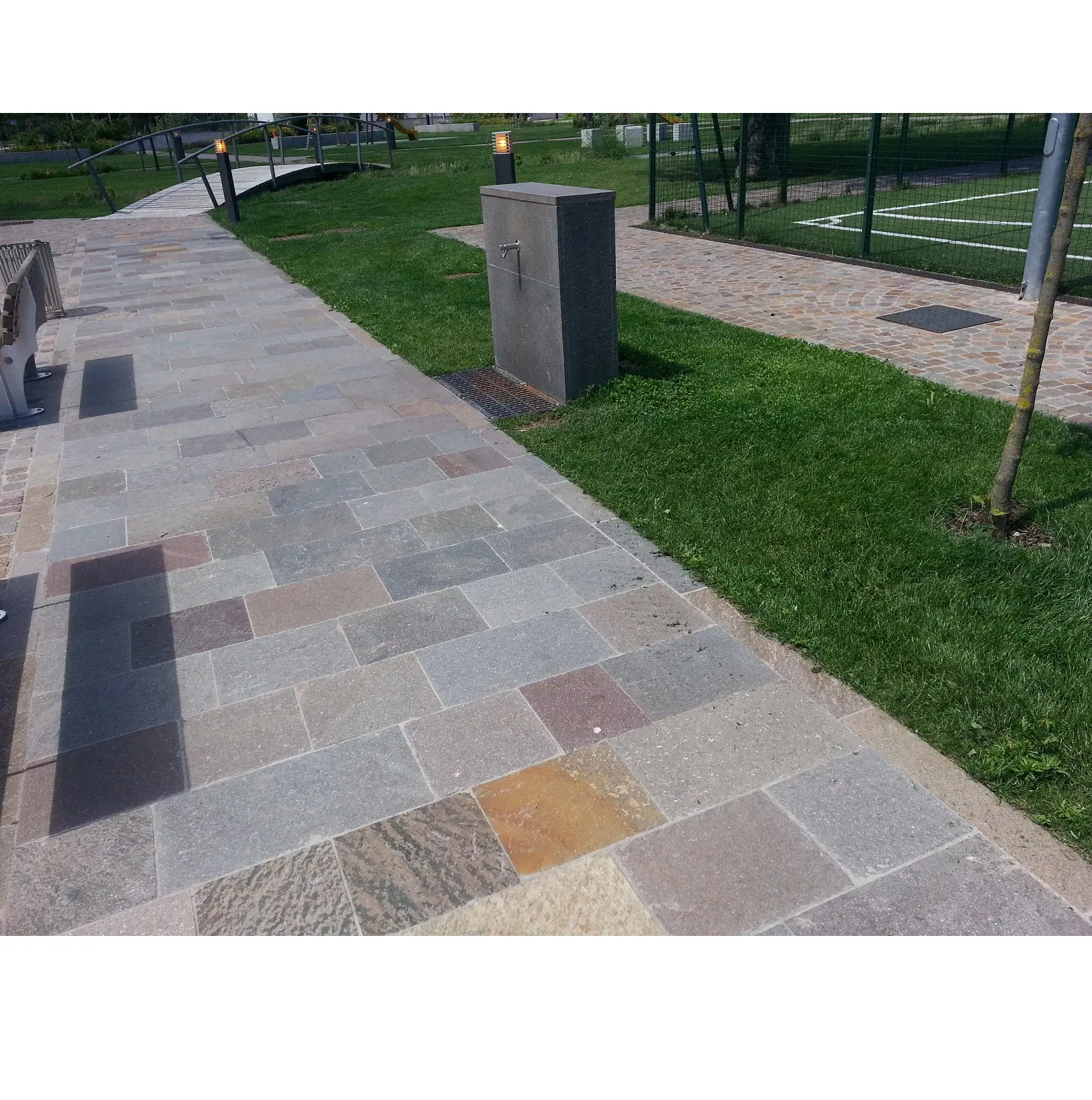 Holler Porfidi Brand PLPCSEG30 12.1.4 esterno a blocchi quadrangolari Charm pietra naturale porfido per bordi pavimentali