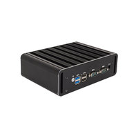 Mini PC Linux Router PC 4 LAN N100 Mendukung Chip Jaringan 1G 2.5G Mendukung Firewall PfSense Micro PC RAM 16G SSD 128G