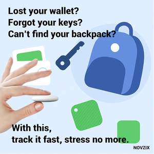 Localizador Inalámbrico: Compatible con Apple Find My, Rastreo GPS y Antipérdida, Universal para Llaves de Auto, Mascotas y Equipaje - Product Image 6