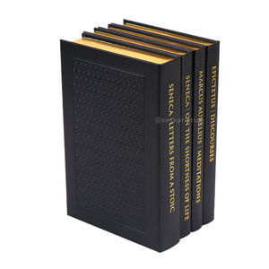 Crea una Cubierta de Libro Personalizada en Cuero PU con Grabado y Servicio de Impresión, Libro con Bordes Pintados - Product Image 4