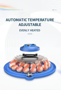 Pantalla automática de temperatura incubadora automática de torneado de huevos Capacidad de 52 huevos - Product Image 5