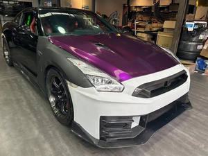 ชุดขอบด้านหลังขอบริมด้านหน้าและด้านหลังสไตล์ <span class=keywords><strong>Nismo</strong></span> 1สำหรับ GTR35นิสสัน - Product Image 5