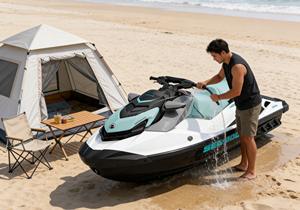 Moto Acuática <span class=keywords><strong>Bombardier</strong></span> BRP Sea-Doo, <span class=keywords><strong>Bombardier</strong></span> 130hp GTI130, Sistema de Refrigeración de Circuito Cerrado, IBR Electrónico* - Product Image 5