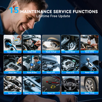 Herramientas de Diagnóstico MUCAR 632 Escáner Automotriz OBD2 para 4 Sistemas CANFD con 15 Funciones de Reinicio Actualización Gratuita de por Vida y Control Bidireccional
