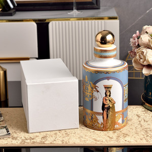 European Luxury Large Porcelain Aromatic Potpourri Expansion Bottle with Multiple Color Options Eco-Friendly - Product Image 3