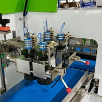 Machine d'emballage horizontale automatique à grande vitesse pour sacs en plastique et films, de qualité alimentaire, pour légumes, pain arabe et tortillas