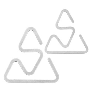 Outdoor stainless steel <b>hooks</b>, non-slip, multi-functional lightweight U-shaped <b>S</b>-shaped <b>hooks</b>, camping accessories and tools. - Product Image 4
