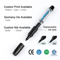 Stylo effaçable à sec rechargeable GXIN G-200, vente chaude, fourniture directe d'usine, pour fournitures de bureau et scolaires