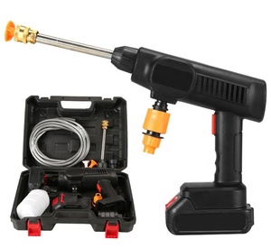 Pistolet à eau sans fil de qualité industrielle haute puissance 1800W pour lavage de voiture avec batterie au lithium portable D0022, pistolet à pulvérisation puissant - Product Image 4