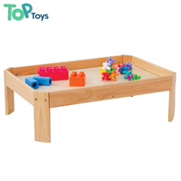 Table d'activités en bois Montessori, centre d'apprentissage ludique pour enfants, pour la maternelle, la garderie, les jouets de construction, les meubles sensoriels