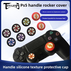 Toyiluya PS5 Điều Khiển Joystick Bao Gồm Điều Kiện Mới Một Mô Hình Chống Trượt Silicone Bánh Xe Fan Mũ Sét Thiết Kế Cao Su - Product Image 2
