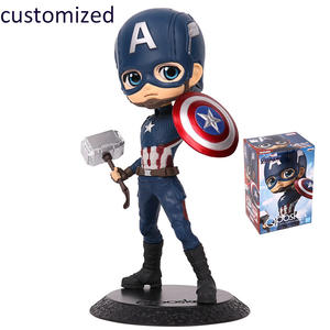 Dihua venta al por mayor superhéroe PVC personaje de dibujos animados estatua Iron Mans juguetes calientes Regalo de Cumpleaños Iron Mans figuras de acción Juguetes - Product Image 2