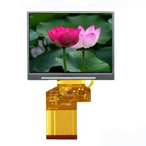 Fabrika en kaliteli peyzaj IPS LCD dokunmatik ekran 3.5 inç ekran TFT LCD araba ekran için