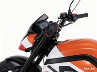Moto électrique Falcon économique |   Accélération rapide et maniabilité sans effort, vitesse maximale de 72V 80-100 km/h