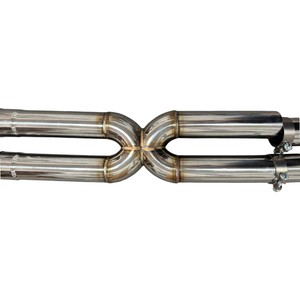 ท่อไอเสียแคทแบ็กวาล์วทรอนิกส์สแตนเลส Vortex สำหรับ BMW F06 F12 F13 640i 650i พร้อมท่อ X เพิ่มประสิทธิภาพการปรับแต่ง - Product Image 5
