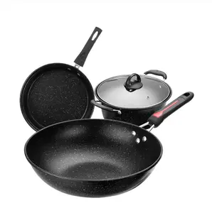 Best Non Stick Cookware Sets cheap forged nonstick cookware set in China kitchen Supplier