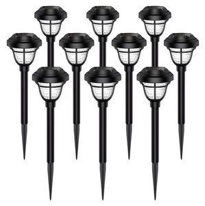 Lampe solaire pour pelouse, lampe de projection pour jardin et cour, étanche IP55, décoration d'intérieur, lumière solaire LED pour patio et allée - Product Image 1