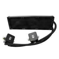 Solution de refroidissement liquide double serveur Whirlwind pour CPU et carte graphique, radiateur de refroidissement à eau haute température, matériau PC OEM pour ordinateur