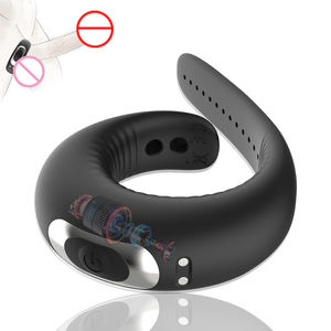 Mannelijke Viberate Cock Ringen Afstandsbediening Penis Ring & Clitoris G-Spot Vibrators Vibes Stimulators - Product Image 1