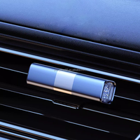 Clip diffuseur de parfum métallique personnalisé avec LOGO pour grille d'aération de voiture, pour sublimation, vente en gros