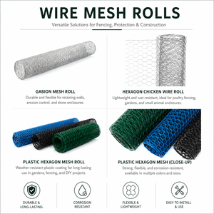 Malla de <span class=keywords><strong>Alambre</strong></span> Hexagonal Galvanizado de Hierro de Alta Calidad Dingzhou Five-Star Metals, Precio al <span class=keywords><strong>por</strong></span> Mayor <span class=keywords><strong>por</strong></span> <span class=keywords><strong>Metro</strong></span>, Corte a Medida - Product Image 2