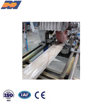 Artificiel PVC double SPC en pierre en plastique ligne de production pour le profil de PVC marbre machine de profil
